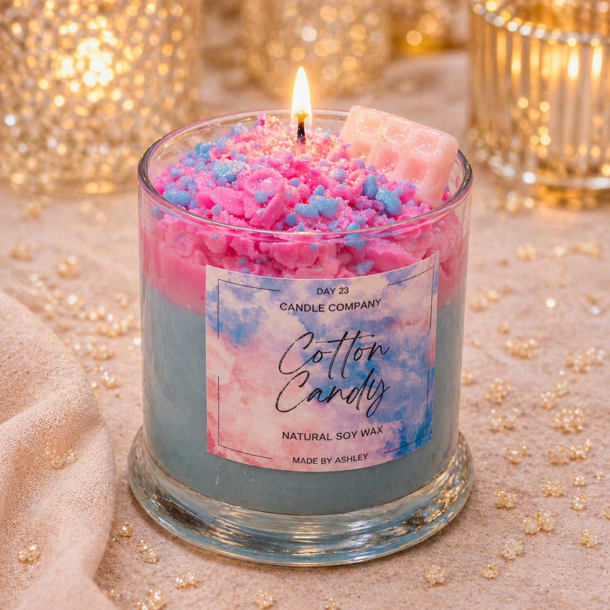 Cotton Candy Candle