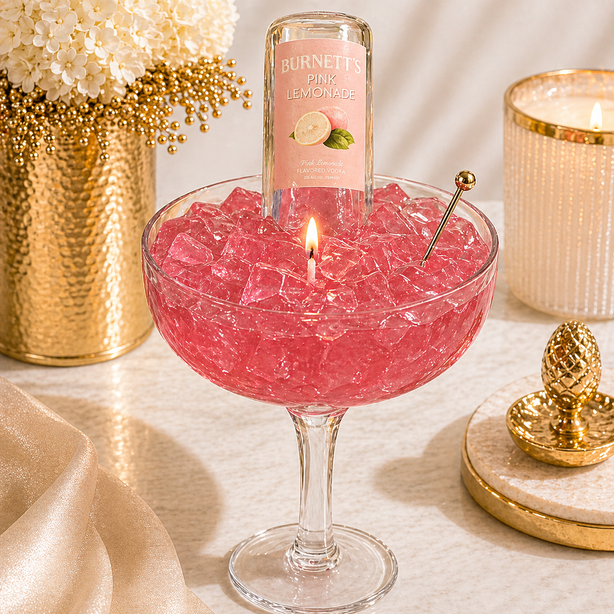 Margarita Candle - Pink