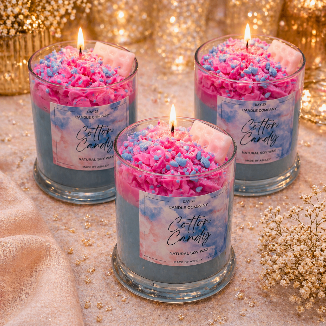 Cotton Candy Candle