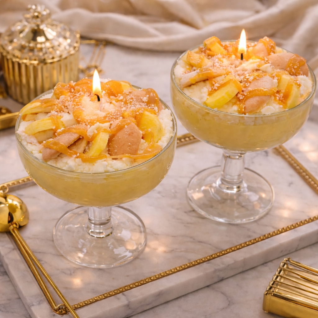 Banana Pudding Candle