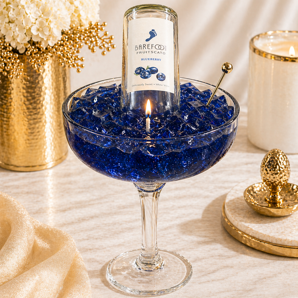 Margarita Candle - Blue