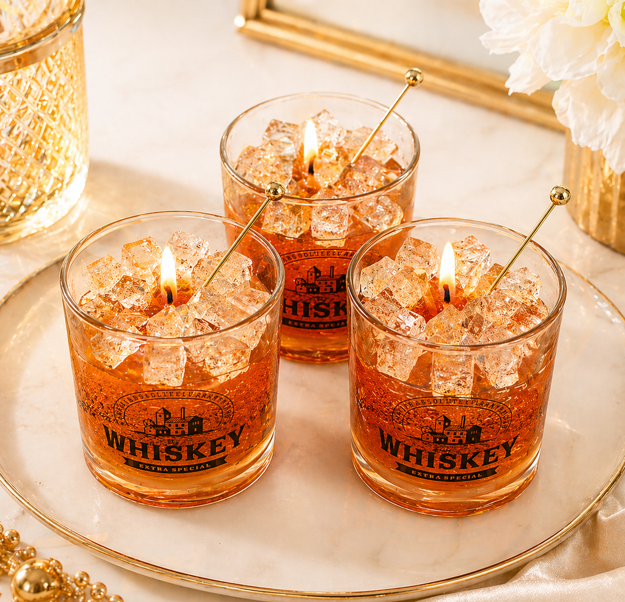 Whiskey Candle