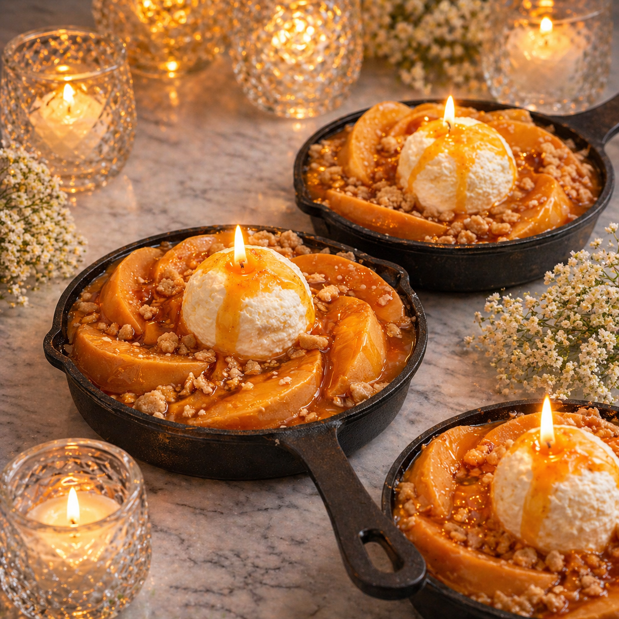 Peach Cobbler Candle
