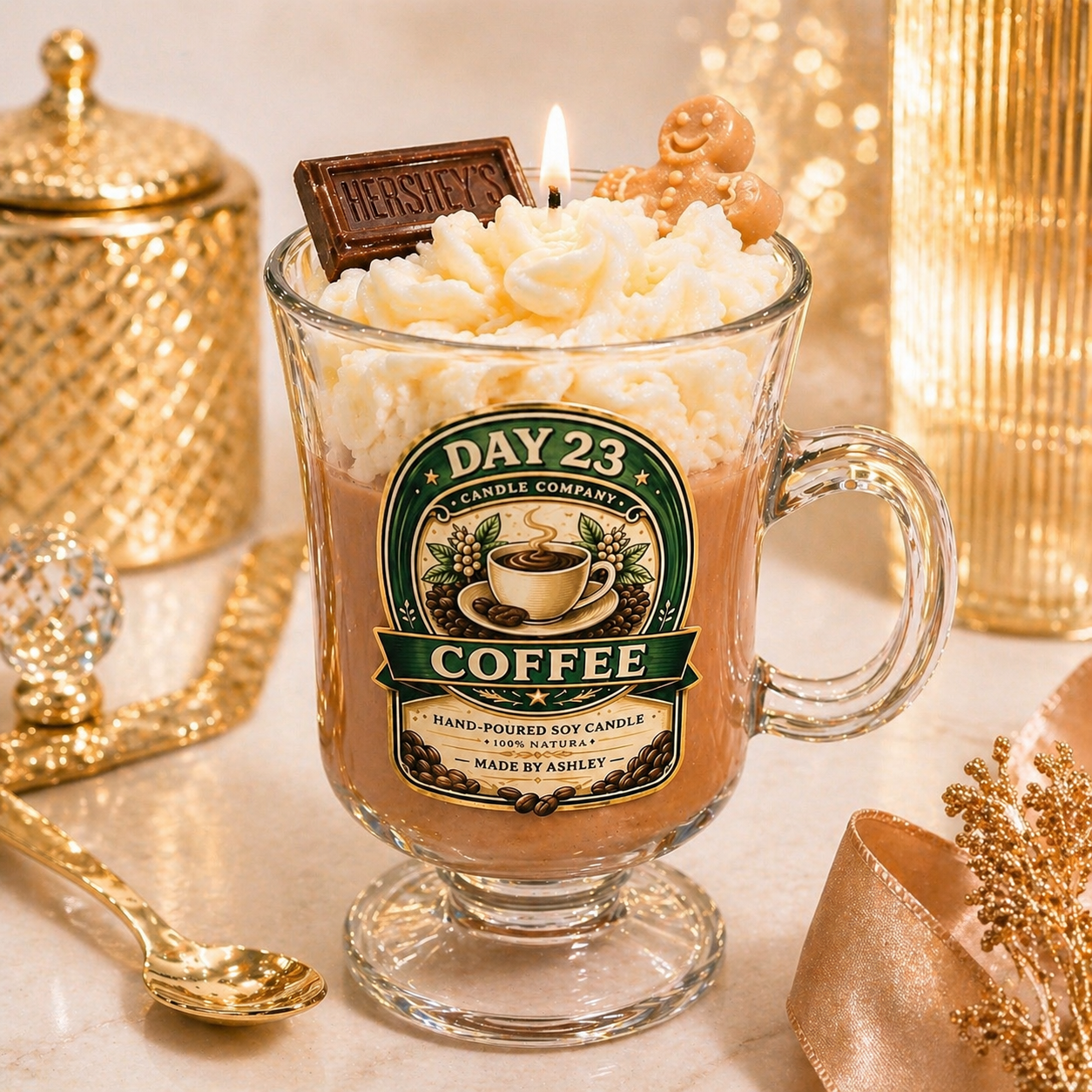 Starbucks Inspired Coffee Candle